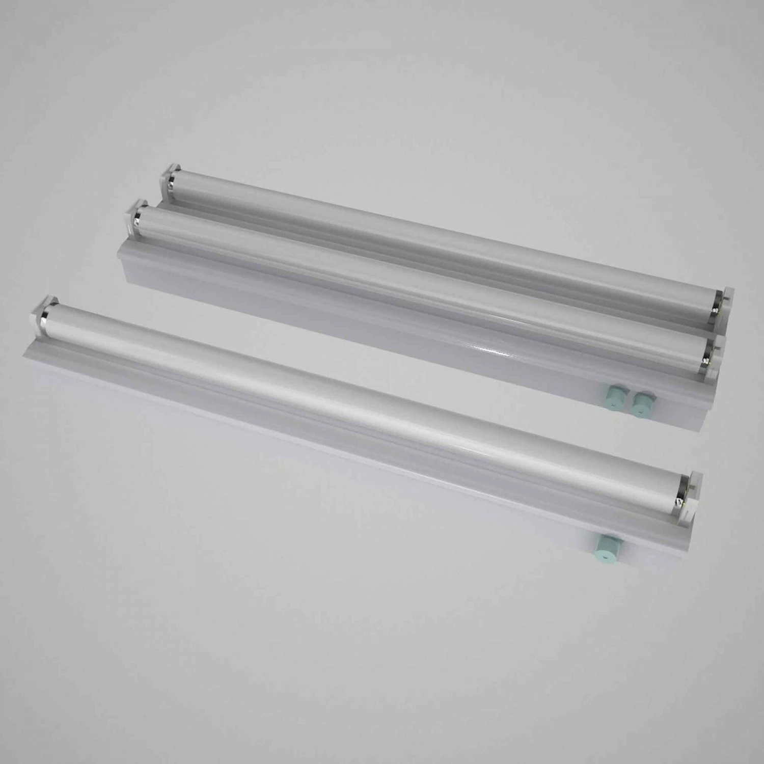 fluorescent lights collection 3D Model .c4d .max .obj .3ds .fbx .stl .blend 