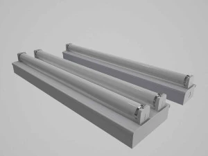 fluorescent lights collection 3D Model