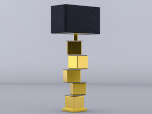 table lamp sirena collection Model 3D