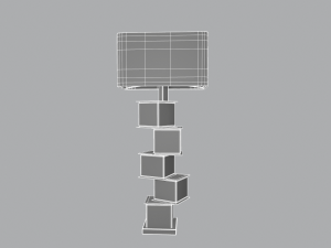 table lamp sirena collection Model 3D