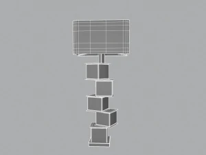 table lamp sirena collection 3D Model