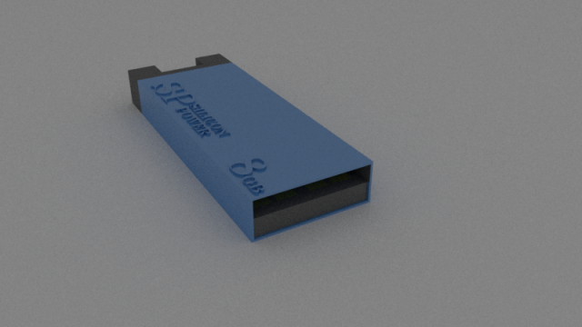 usb flash memory Modelo 3D .c4d .max .obj .3ds .fbx .stl .blend 