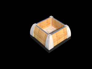 grote vuilnisbak 3D Model