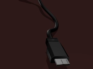 transcend 1tb portable harddrive 3D Модель