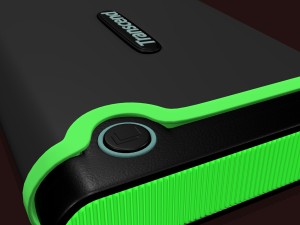transcend 1tb portable harddrive 3D Модель