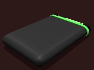 transcend 1tb portable harddrive 3D Модель