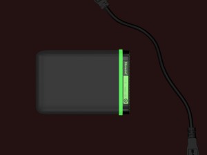 transcend 1tb portable harddrive 3D Модель