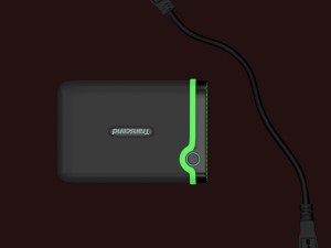 transcend 1tb portable harddrive 3D Модель