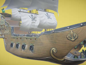 Monster ship 3D Модель