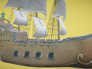Monster ship 3D Модель