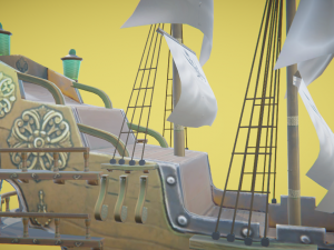 Monster ship 3D Модель