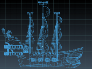 Monster ship 3D Модель