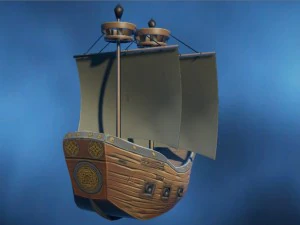 Pirate ship 3D Model