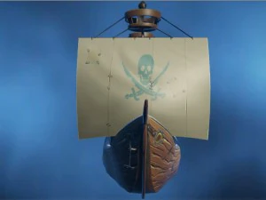 Pirate ship 3D Model