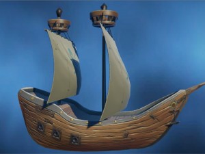 Pirate ship 3D Модель