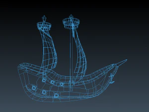 Pirate ship 3D Model