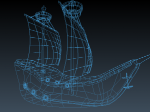 Pirate ship 3D Модель
