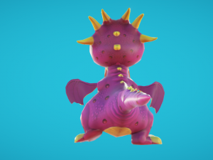 Baby dragon 3D Model