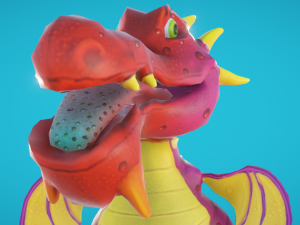 Baby dragon 3D Model