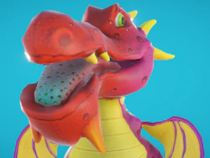 Baby dragon 3D Model