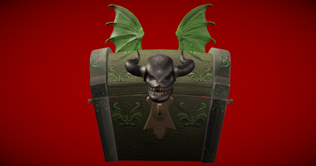 Dragon chest Modèle 3D .c4d .max .obj .3ds .fbx .stl .blend 