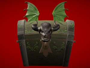 Dragon chest Modelo 3D