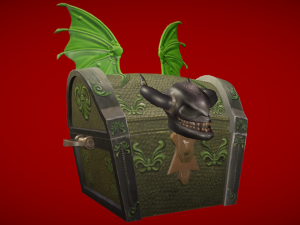 Dragon chest Modèle 3D