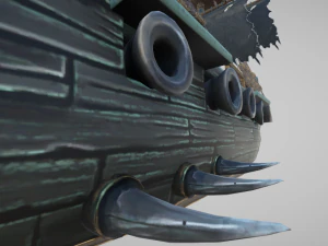 Ghost ship 3D Model