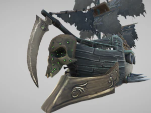 Ghost ship 3D Model