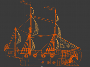 Ghost ship Modèle 3D