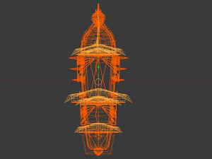 Ghost ship 3D Model