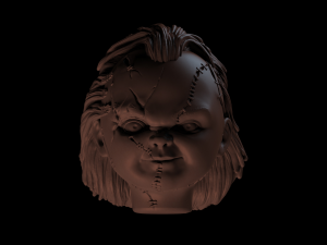 chucky for 3d printing Model Cetak 3D