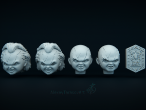 chucky mask 3D Print Model