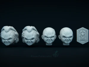 chucky mask 3D Print Model