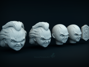 chucky mask 3D Print Model