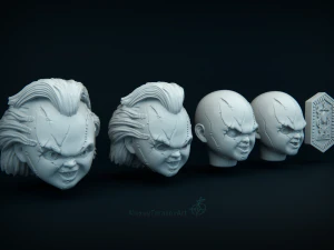 chucky mask 3D Print Model