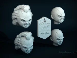 chucky mask 3D Print Model