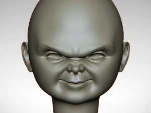 chucky mask 3D Print Model