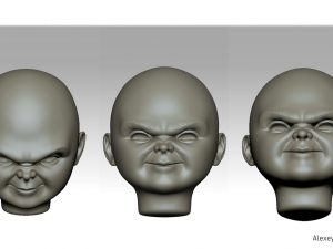 chucky mask 3D Print Model