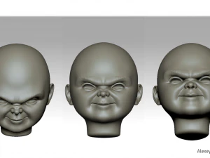 chucky mask 3D Print Model
