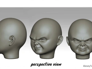 chucky mask 3D Print Model