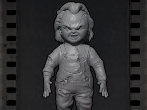 chucky doll 3D-printmodel
