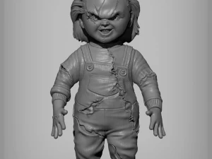 poup&eacute;e chucky Modèles 3D en vedette