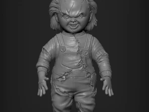 poup&eacute;e chucky Modèles 3D en vedette
