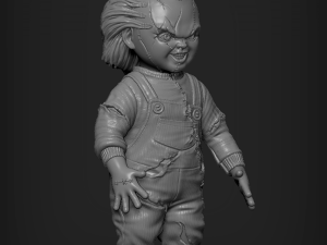 chucky doll 3D Print Model
