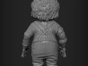poup&eacute;e chucky Modèles 3D en vedette