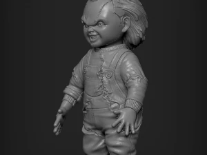 poup&eacute;e chucky Modèles 3D en vedette