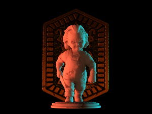 chucky and medalion Modelo de impresión 3D