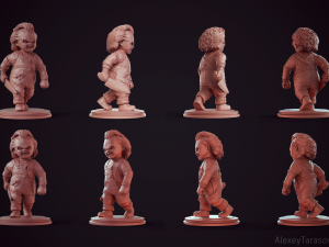 chucky and medalion Modelo de impresión 3D