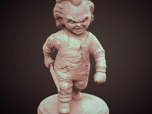 chucky and medalion Modelo de impresión 3D
